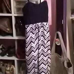 Black and white dress new never worn